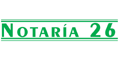 NOTARIA 26 logo