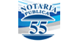 Notaria 55 logo