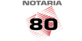 NOTARIA Nº 80 logo