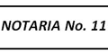 Notaria No 11 logo