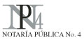 Notaria No. 4 logo