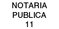NOTARIA PUBLICA 11 logo