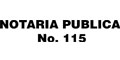 NOTARIA PUBLICA 115 logo