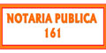Notaria Publica 161 logo