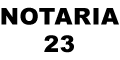 NOTARIA PUBLICA 23 logo