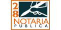 Notaria Publica 28 logo