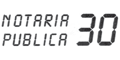 NOTARIA PUBLICA 30 logo