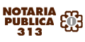 NOTARIA PUBLICA 313 logo