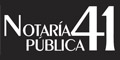 Notaria Publica 41 logo