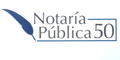 NOTARIA PUBLICA 50 logo