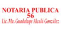 NOTARIA PUBLICA 56 LIC. MA. GUADALUPE ALCALA GONZALEZ logo