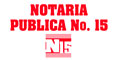 Notaria Publica N 15 logo