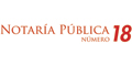Notaria Publica N 18 logo