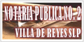 Notaria Publica N 2 Villa De Reyes Slp logo