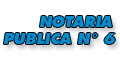 NOTARIA PUBLICA N 6 logo