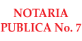 NOTARIA PUBLICA Nº 7 logo