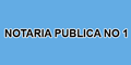 NOTARIA PUBLICA NO 1 logo