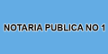 NOTARIA PUBLICA NO 1