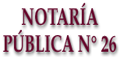 NOTARIA PUBLICA NO. 26 LIC. NUNNKI DEL CARMEN AGUILAR DE MONTOYA NOTARIA ADSCRITA