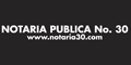Notaria Publica No 30 logo
