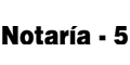 Notaria Publica No. 5 logo