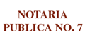 NOTARIA PUBLICA NO. 7 logo