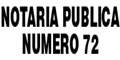 NOTARIA PUBLICA NO. 72 logo