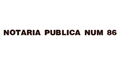 Notaria Publica No. 86 logo