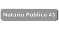 NOTARIO PUBLICO 43 logo