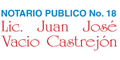 NOTARIO PUBLICO NO 18 logo