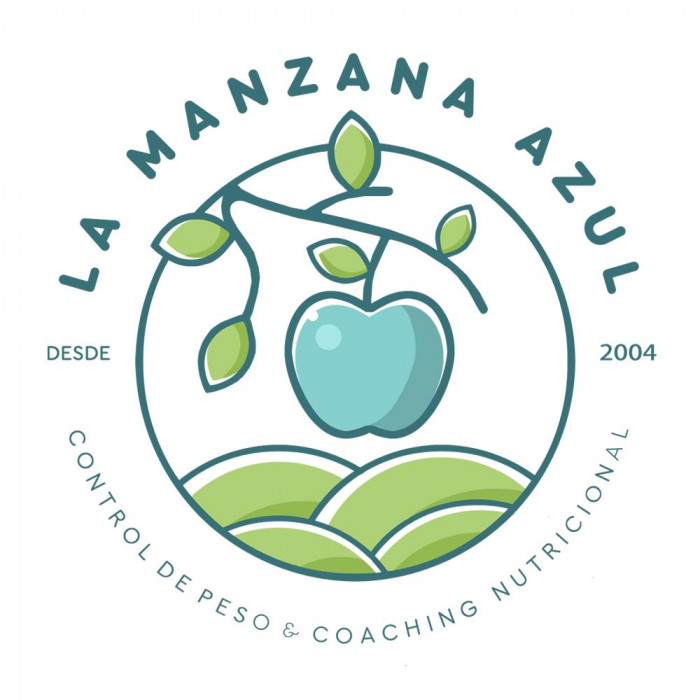 Nutrióloga en cuernavaca (La Manzana Azul) logo