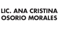 OSORIO MORALES ANA CRISTINA LIC.