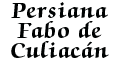 PERSIANAS FABO DE CULIACAN logo