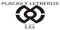 Placas Y Letreros Lg logo