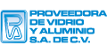 PROVEEDORA DE VIDRIO Y ALUMINIO logo