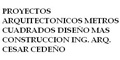 Proyectos Arquitectonicos Metros Cuadrados Diseño Mas Construccion Ing. Arq. Cesar Cedeño logo