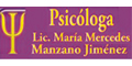 Psicologa Lic Maria Mercedes Manzano Jimenez