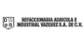Refaccionaria Agricola E Industrial Vazquez Sa De Cv
