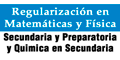Regularizacion En Matematicas Y Fisica, Secundaria Y Preparatoria Y Quimica En Secundaria logo