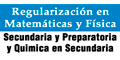 Regularizacion En Matematicas Y Fisica, Secundaria Y Preparatoria Y Quimica En Secundaria