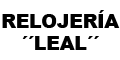 RELOJERIA LEAL logo