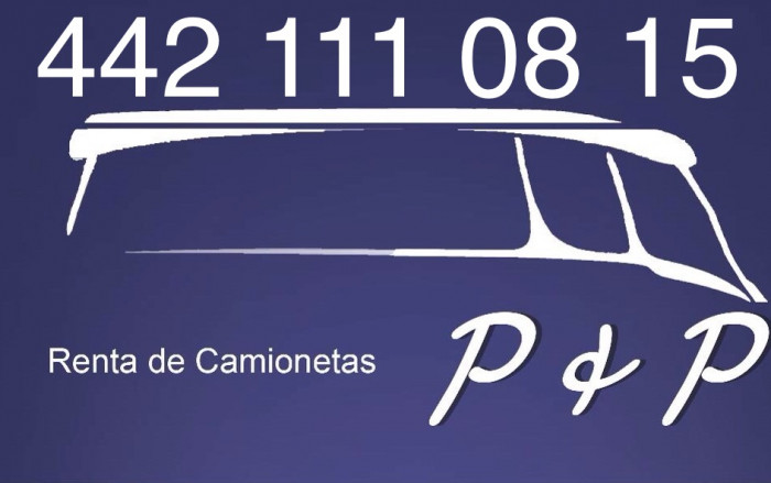 Renta De Camionetas y autos Queretaro  P & P logo