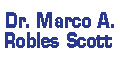 ROBLES SCOTT MARCO A. DR. logo