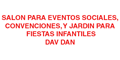 SALON PARA EVENTOS SOCIALES, CONVENCIONES, Y JARDIN PARA FIESTAS INFANTILES DAV DAN