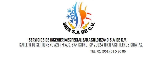 Servicios De Ingeniería Especializada Solorzano SA DE CV. logo