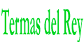 TERMAS DEL REY logo