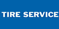 TIRE SERVICE logo