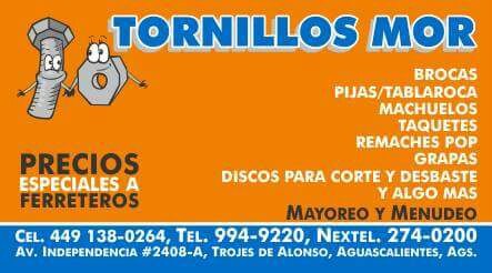 TORNILLOS Y BIRLOS MOR logo