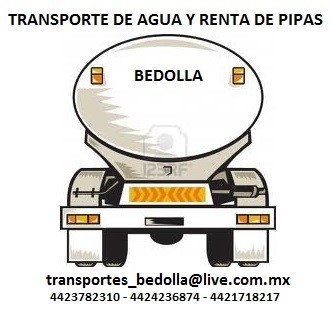Transporte de agua BEDOLLA CRUZ logo