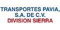 TRANSPORTES PAVIA DIVISION SIERRA logo